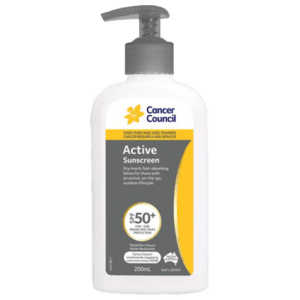 Active Sunscreen SPF50+ 200ml