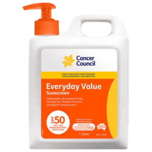 Everyday Value Sunscreen SPF50 1L