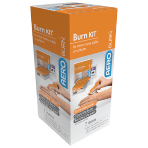 AEROBURN Burns Kit (7 Pieces) - Burn Kit | National First Aid Training Institute