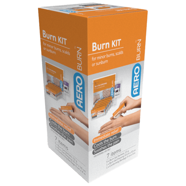 AEROBURN Burns Kit (7 Pieces) - Burn Kit | National First Aid Training Institute