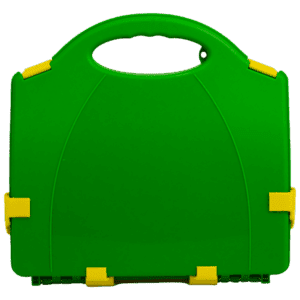 Green Plastic First Aid Case