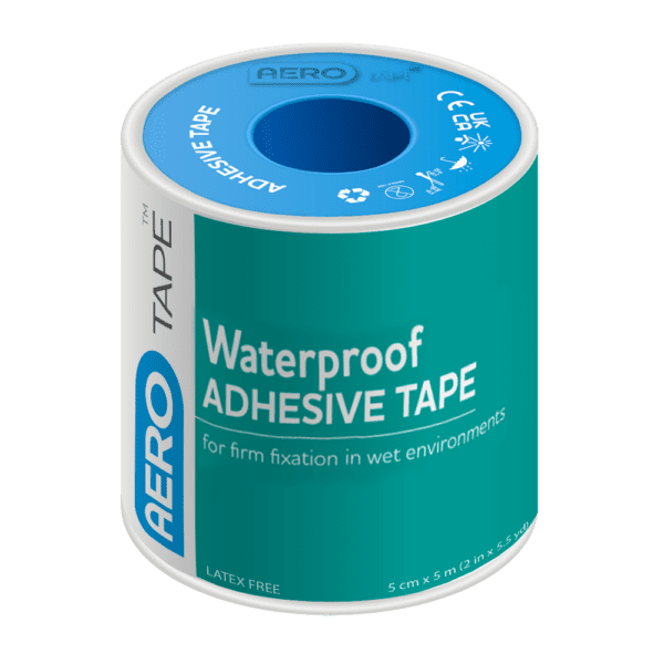 AEROTAPE Waterproof Adhesive Tape 5cm x 5M Box/3 -  | National First Aid Training Institute
