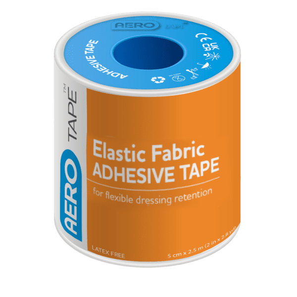 AEROTAPE Elastic Fabric Adhesive Tape 5cm x 2.5M Box/3 -  | National First Aid Training Institute
