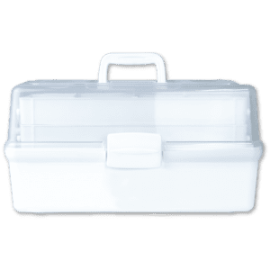 Medium White First Aid Tacklebox