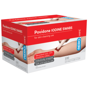 Povidone Iodine Swabs (2 ply)