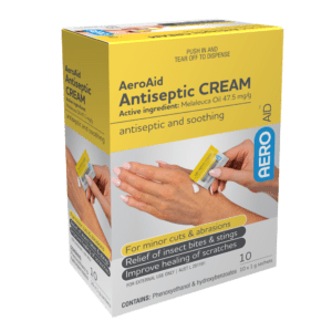 Antiseptic Cream Sachet Box/10