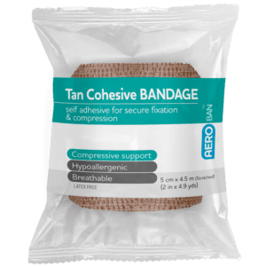 Tan Cohesive Bandage 5cm